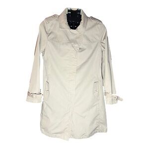 TALBOTS Petites Women's 10P Biege‎ Trench Coat